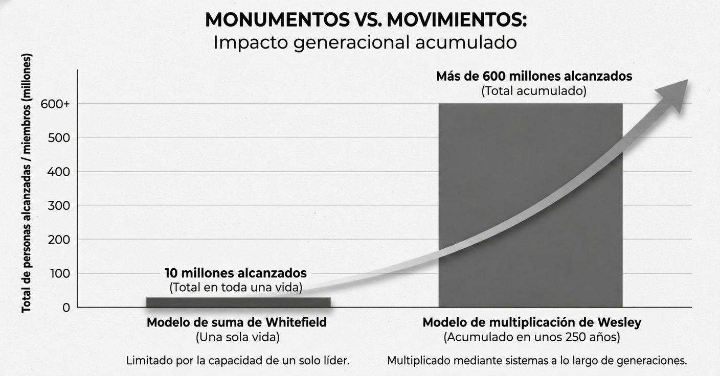 Monumentos vs. movimientos: impacto generacional acumulado