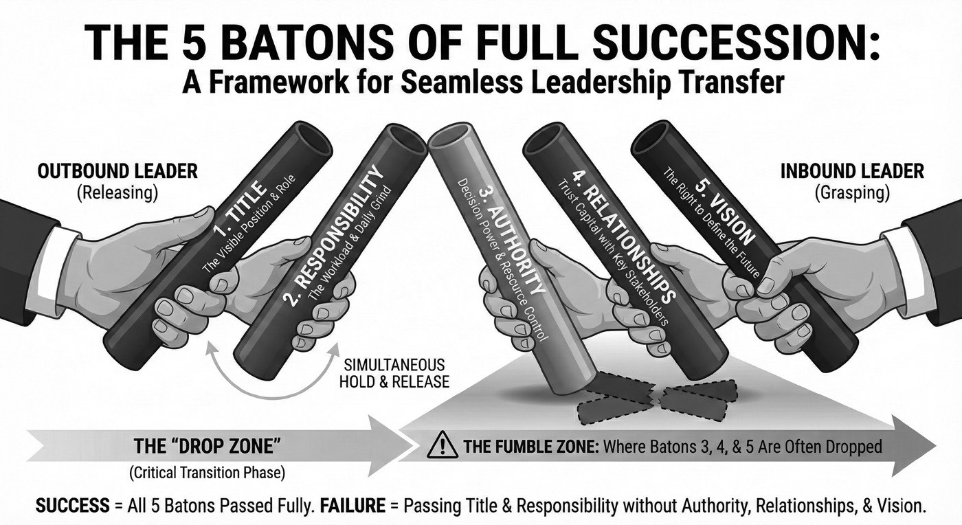 The 5 Batons of Full Succession